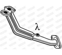 Tubo de escape 21853 WALKER para SKODA VW