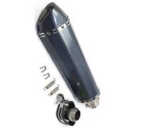 Tubo De Escape 470mm Largo para Motocicleta 51MM con Silenciador para Moto Bike Pot para para Nc750x