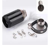 Tubo De Escape 51 Mm para Tmax 530, T-MAX, R6, YZF-R6, FZ6, con Silenciador Y Piezas Desmontables Tubo silencioso Escape(Color 2)