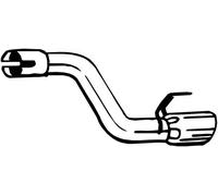 Tubo de escape 750-545 BOSAL para OPEL ASTRA J Sports Tourer