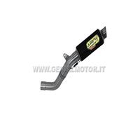 Tubo De Escape Arrow Gp2 Acero Negro Aprilia Rsv4 2009 > 2015