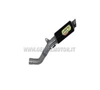 Tubo De Escape Arrow Gp2 Acero Negro Aprilia Rsv4 2009 > 2015