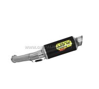 Tubo De Escape Arrow Gp2 Acero Negro Ktm Duke 125 2017 > 2020