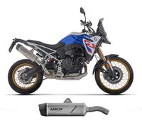 Tubo de Escape Arrow Indy Race EVO en Titanio para BMW F 900 GS / ADVENTURE 2024