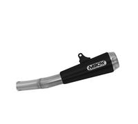 Escape ARROW PRO-Race homologado en nicromo negro para HONDA CB 500 X 19-20