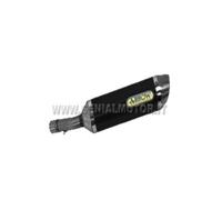 Escape ARROW Thunder homologado en aluminio negro para HONDA CBR 600 F/FS 11-13 | CB 600 F HORNET 07-13