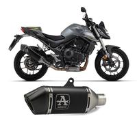 Escape ARROW Veloce homologado en titanio negro para HONDA CB 750 HORNET 23-26