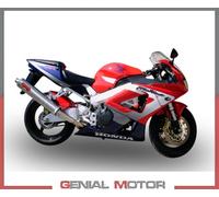 Tubo de Escape Bolt-On GPR INOX TONDO / ROUND Aprobado HONDA CBR 900 RR 2000