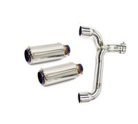 Tubo De Escape Central Para Suzuki GSR400 GSR600 BK400 BK600 GSR BK 400 Y 600 Tubo escape(yo)