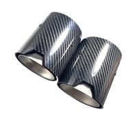 Tubo De Escape Coche 1 Uds. Tubo de escape carbono for coche, tubo fibra modificado, boquilla for sistema(ID 76mm-OD 105mm)