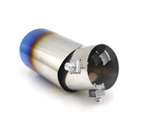 tubo de escape Codo/recto para tubo de para escape modificado para automóvil, revestimiento garganta para YC101197, punta silenciador para(3)