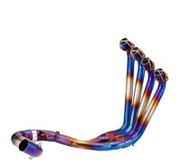 Tubo De Escape Compatible Con CBR650F Para CB650F 2014-2025 Sistema De Para Escape De Motocicleta De Acero Inoxidable Tubo Delantero Deslizante Tubo Reinstalación Silenciador De
