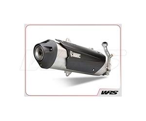 Tubo de escape completo 1 x 1 MIVV Urban inoxidable Majesty 400 2004-2006
