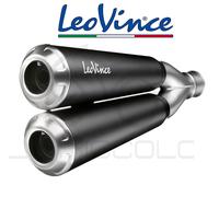 Tubo de Escape Completo LEOVINCE Gp Doble Yamaha Xsr 700 2016 Black/Inoxidable