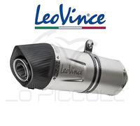 Tubo de Escape Completo LEOVINCE LV One Evo Vespa GTS 150 I.e. 2019 Inox / Carbs