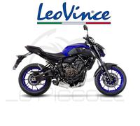Tubo de Escape Completo LeoVince Underbody Yamaha MT-07/FZ-07 2019 2020 Acero /
