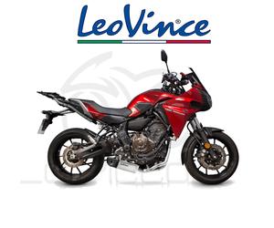 Tubo de Escape Completo LeoVince Underbody Yamaha Tracer 700 2019 2020 Acero /