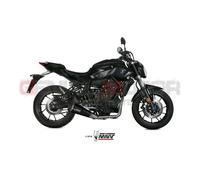 Y.044.LDRB - Escape Completo Mivv DELTA RACE Steel Black YAMAHA MT-07 (14-)