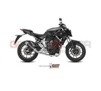 Tubo De Escape Completo MIVV GP Carbono Alto para Yamaha Mt-07 2014 > 2024