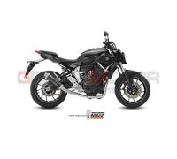Tubo De Escape Completo MIVV GP Negro Alto para Yamaha Mt-07 2014 > 2024