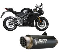 Tubo De Escape Completo MIVV GPpro Black para YAMAHA MT-125 2020 2024