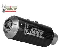 Tubo De Escape Silenciador MIVV MK3 Carbono para KAWASAKI NINJA 650 2017 > 2023