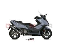 Tubo De Escape Completo MIVV Speed Edge Negro para Kymco Ak 550 2017 > 2021