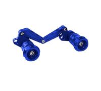 Tubo de escape con barra anticaída y bola anticoli For XMAX 300 400 250 PCX160 NMAX 125 155 150 Za Motorcycle Muffler Sliders Rear Protective Crash Slider Guard(Bumper BLUE)