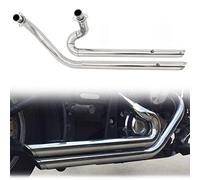 Tubo De Escape Corte Oblicuo Escalonado para Motocicleta con Silenciador Extraíble para Kawasaki para Vulcan 900 S EN900 VN900 S900 Todos Los Años