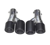 Tubo De Escape Cuádruple Para Coche Silenciador Con Boquilla De 63 Mm Para G20 G21 320d 330i 325i 2020+ Tubo de Escape(Carbon A)