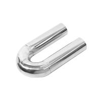 Tubo De Escape De 180 Grados 51 Mm 57 Mm 63 Mm 76 Mm 89 Mm De Diámetro Exterior Curvado Con Mandril Para Coche Acero Inoxidable T304 HBGURM(1pc 63mm)