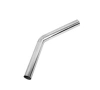 Tubo De Escape De 45 Grados 51 Mm 57 Mm 63 Mm 76 Mm Y 89 Mm De Diámetro Exterior Curvatura De Mandril Para Coche Acero Inoxidable T304 MNGNCBXWK(1pc 51mm)