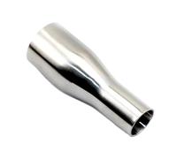 Tubo De Escape De Acero Inoxidable 304 De 57/63 Mm De Diámetro Exterior Soldado Para Modificación De La Cola Del Escape De Automóviles. HETEVSCCK(63mm-45mm)