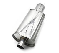Tubo De Escape De Acero Inoxidable De 63 Mm Para Coche Silenciador Deportivo De Competición Tubos Escape Automóviles
