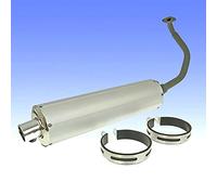 Tubo de Escape de Aluminio 125 CC, 150 CCM GY6 4 Tiempos Baotian BT125T-12C1