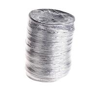 Tubo de escape de aluminio de 80 mm, conducto de secado ignífugo, alta ventilación, tubo de escape de 1/3/6 m, lámina de aluminio de doble capa