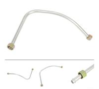 Tubo de escape de bomba de aire de repuesto para compresor, material de aluminio y latón, rosca estándar G3/8, diámetro interior de 7 8 mm, tuerca hexagonal de 16 x 13 mm