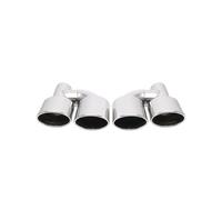 Tubo de escape de coche 1 par de puntas para escape tipo Y, tubo para modificado con punta silenciador doble para e63 W218(Ej30213b-lr)