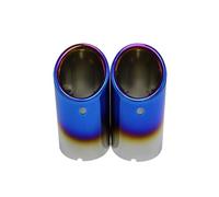 Tubo de escape de coche Para BMW para E30 E36 E46 E90 E91 E92 E93 F30 320i 325i 328i 2006-2010 GT 2013-2018 Tubo de para escape para silenciador coche(2pcs Blue)
