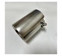 Tubo De Escape De Coche Supresor De Garganta De Escape De Titanio Negro Para F87 Para M2 Para M3 Para M4 Para M5 Para M6 tubos de escape(Sandblast 70mm-89mm)