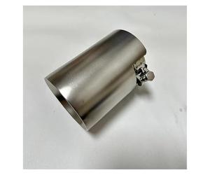 Tubo De Escape De Coche Supresor De Garganta De Escape De Titanio Negro Para F87 Para M2 Para M3 Para M4 Para M5 Para M6 tubos de escape(Sandblast 67mm-89mm)