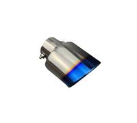 Tubo de escape de coche Tubo de para escape coche para SEAT, para Ibiza, León, para Toledo, Arosa, Arona, Alhambra, accesorios para(B type Straight Blue)