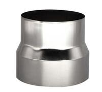 Tubo de escape de humos de acero inoxidable, adaptador de chimenea de junta reductora, accesorios de ventilación for el hogar(100mm big head~90mm small head)