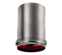 Tubo de escape de humos de acero inoxidable, adaptador de chimenea de junta reductora, accesorios de ventilación for el hogar(60mm big head~60mm small head)