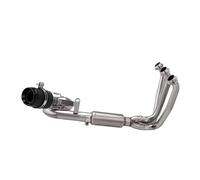 Tubo De Escape De Motocicleta Para 675SR Para 675R Para 675NK Para 675SRR Sistema Completo Universal Silenciador De Escape Para Motocicleta Tubo Enlace Delantero(Type B)
