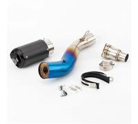 Tubo De Escape De Motocicleta Para CB650F CB650R CBR650R 2019-2021 Cbr650r Modificar Silenciador Conector De 76 Mm Tubo De Enlace De Escape(Style 2)