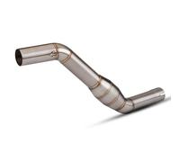 tubo de escape de motocicleta Para CFMOTO Para 400NK Para NK400 NK650 Para 650NK Tubo De Escape Adaptador Motocicleta Inoxidable Escape Moto Tubo de Escape(Type C)