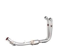 Tubo De Escape De Motocicleta Para CFMOTO Para 450SR Escape Motocicleta Acero Inoxidable Modify Silenciador 51 Mm Tubo Enlace Lantero Con Catalizadores