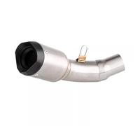 tubo de escape de motocicleta Para Kawasaki Para Ninja Para ZX6R Para ZX636 Silenciador Escape Para Motocicleta Con Pegatina Láser Abajo Moto Tubo Escape Moto Escape