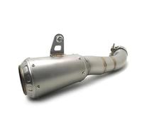 Tubo De Escape De Motocicleta Para MT03 Para MT25 Para R25 Para Motocicleta Deportiva Scooter Tubo De Silenciador Universal Escape Antideslizante(1)